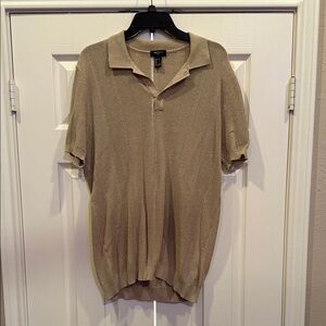 Croft & Barrow Men's Beige Polo Shirt